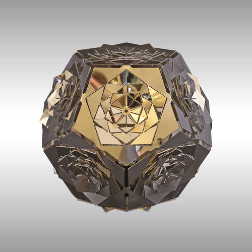 Настольная лампа - PLATONIC SOLID 21631 - Woka Lamps Vienna - из нержавеющей стали / уникальный дизайн / беспроводная
