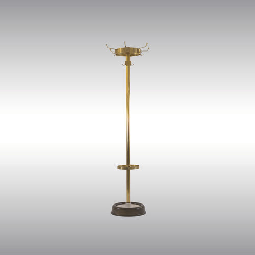 Вешалка для верхней одежды на ножке - 21811 - Woka Lamps Vienna - классическая / из латуни