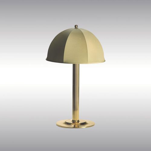 Настольная лампа - PRIMAVESI 9906 - Woka Lamps Vienna - из шелка / из латуни / классическая
