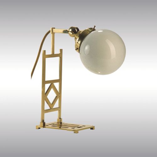 Настольная лампа - KM50 9921 - Woka Lamps Vienna - из дутого стекла / из латуни / классическая