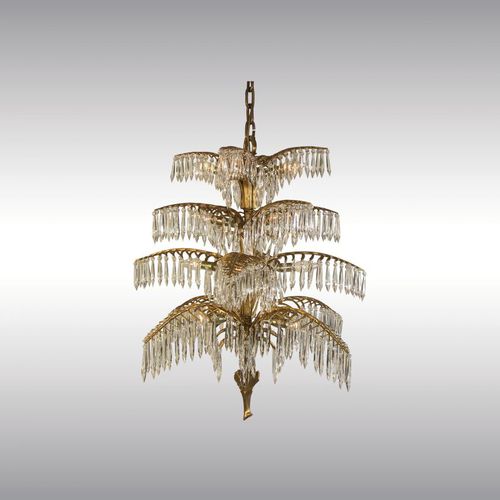 Классическая люстра - PALME 20332 - Woka Lamps Vienna - из кристалла / из латуни / LED