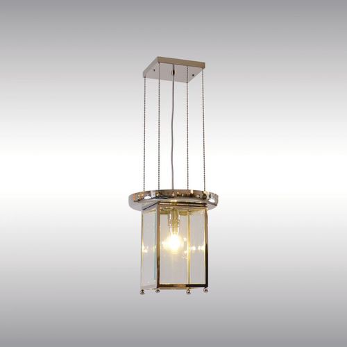 Подвесная лампа - HH-PENDE-2 20334 - Woka Lamps Vienna - из стекла / из латуни / классическая