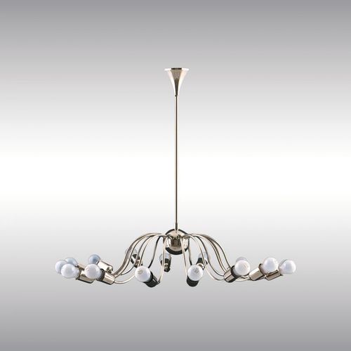 Современная люстра - JOSEFSTADT 9849 - Woka Lamps Vienna - из латуни / торшер / Josef Hoffmann