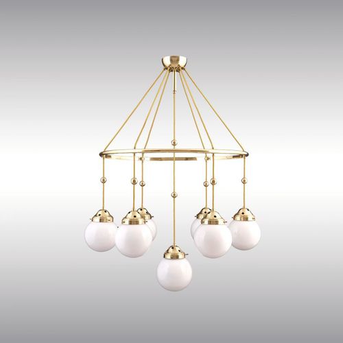 Классическая люстра - BRIONI 9917 - Woka Lamps Vienna - из стекла / из дутого стекла / из латуни
