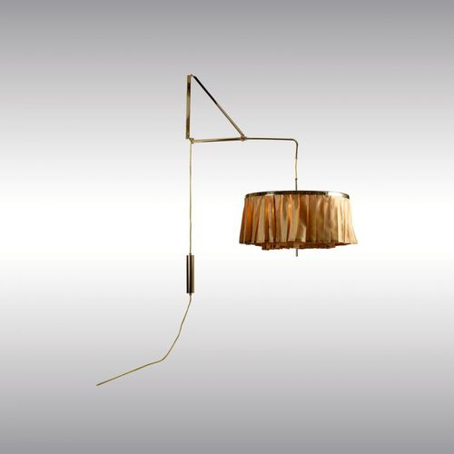 Классический настенный светильник - PLISSEE 20817 - Woka Lamps Vienna - для интерьера / из латуни / из шелка