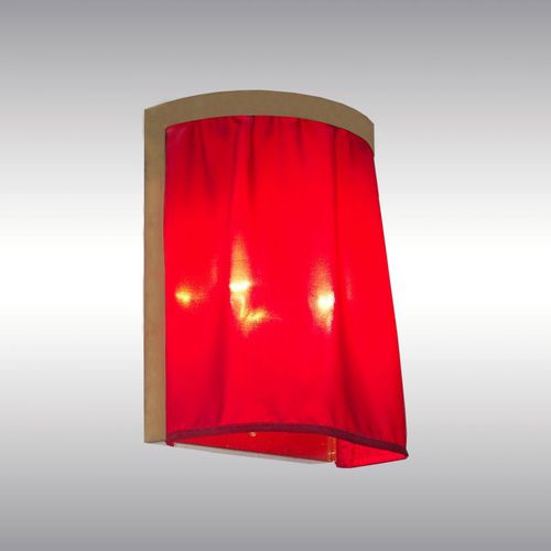 Классический настенный светильник - 20001 - Woka Lamps Vienna - для интерьера / из латуни / из ткани