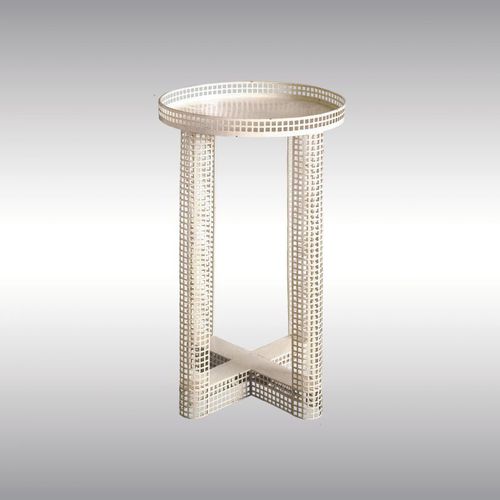 Классический вспомогательный столик - 20013 - Woka Lamps Vienna - из железа / круглый / для профессионального использования