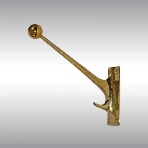 Классический крючок - KNIZE 21309 - Woka Lamps Vienna - из латуни / двойной / для профессионального использования