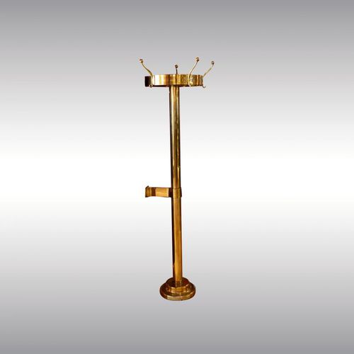 Вешалка для верхней одежды на ножке - LOOSHAUS 21406 - Woka Lamps Vienna - классическая / из латуни / для профессионального использования