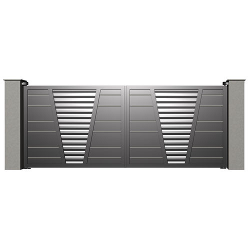 Створчатое ворота - Tr&eacute;sor AGATE B024 - Gates-Creations - правое / левое / из алюминия