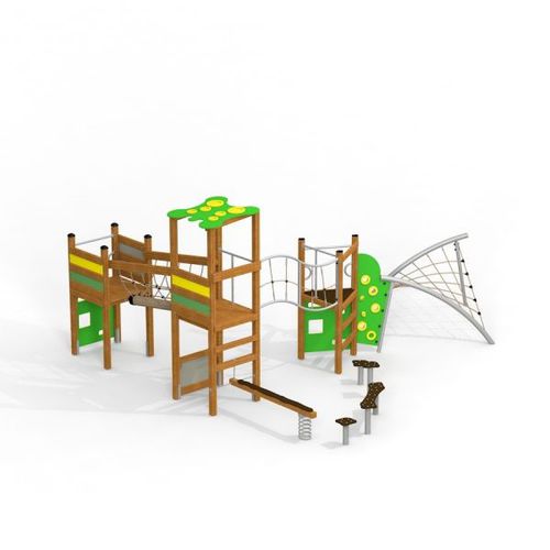 Игровая конструкция для игровой площадки - VILCABAMBA  - Lars Laj - из стали / из ПЭНД / из полипропилена