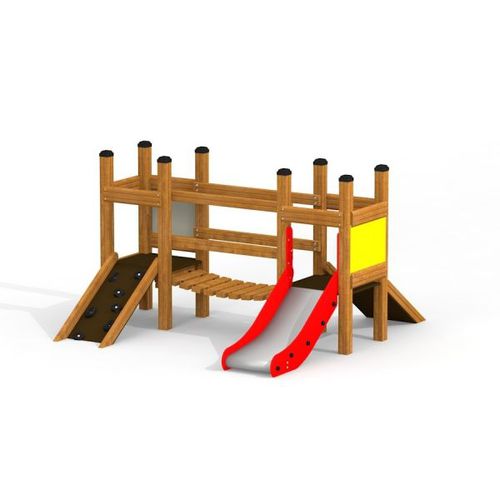 Игровая конструкция для игровой площадки - MINI   - Lars Laj - из нержавеющей стали / из дерева / из фанеры