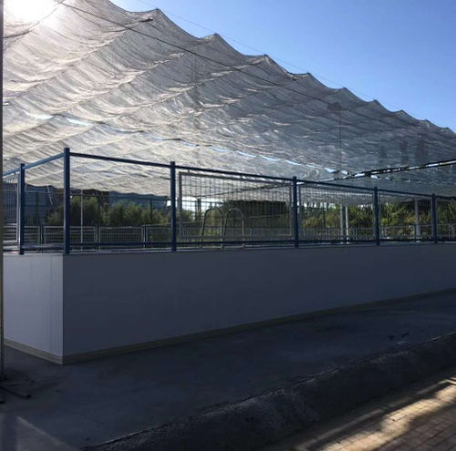 Высокий навес для бассейна - Jiangyin Sifang Swimming Rehabilitation Industry Co., Ltd. - раздвижной / из стали / из PE