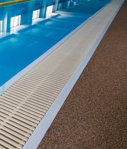 Решетка желоба из ABS - Jiangyin Sifang Swimming Rehabilitation Industry Co., Ltd. - для бассейна
