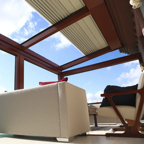 Фонарь для несущей конструкции - STANDARD - Designer shade solutions - из стекла