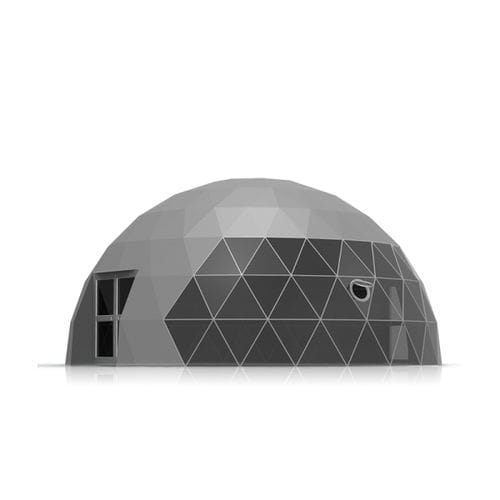 Световой купол из стали - 10M - Shelter Dome - из ПВХ / изогнутый / прозрачный