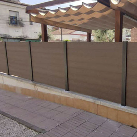Забор с пластинками - Nature Zero - Modular Signs S.L. - для домашнего использования / из алюминия / WPC