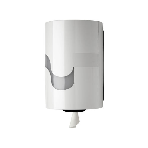 Настенный диспенсер полотенец для рук - celtex® midi perfo - TEMCA GmbH&Co. KG - пластиковый / с центральной вытяжкой / для профессионального использования