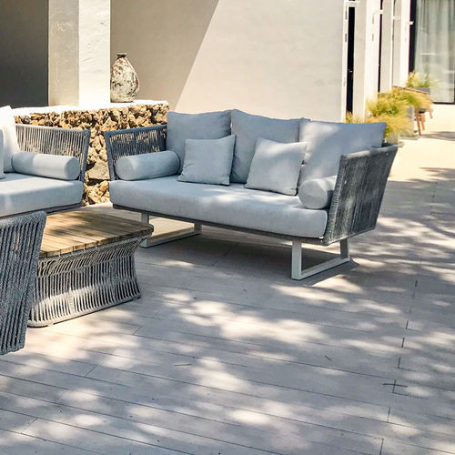 Современный диван - SIENNA  - G&G Italia Designer Furniture - для наружного применения / из ткани / из веревки