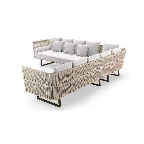 Модульный диван - SIENNA CANASTA - G&G Italia Designer Furniture - современный / для наружного применения / из ткани