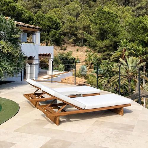 Современный садовый шезлонг - ZEN  - G&G Italia Designer Furniture - из ткани / из губки / из веревки