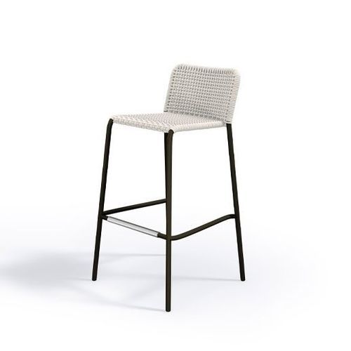 Современный барный стул - MAYA  - G&G Italia Designer Furniture - для интерьера / для наружного применения / из веревки