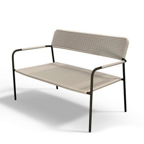 Компактный диван - MAYA - G&G Italia Designer Furniture - современный / для улицы / из термолакированного алюминия
