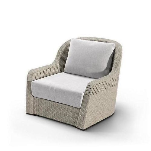 Кресло из пенополиуретана - COMO - G&G Italia Designer Furniture - из ткани / из алюминия / алюминий
