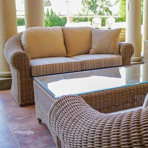 Современный диван - BAOLI - G&G Italia Designer Furniture - для улицы / из алюминия / из термолакированного алюминия