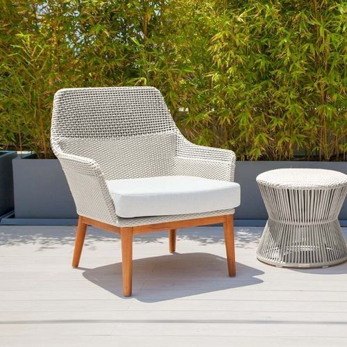 Современное кресло - TIVOLI - G&G Italia Designer Furniture - из пенополиуретана / из водостойкого текстиля / из стали, покрытой порошком