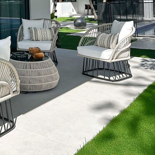 Современный cтул для столовых - KARIMUN - G&G Italia Designer Furniture - для улицы / из алюминия / из водоотталкивающей ткани