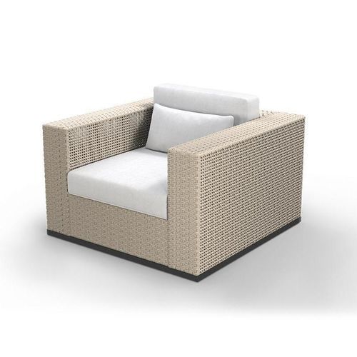 Современное кресло - LAUREL - G&G Italia Designer Furniture - из пенополиуретана / из ткани / из алюминия