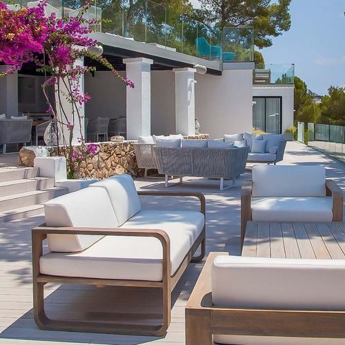 Современный диван - BELLAVISTA - G&G Italia Designer Furniture - для террасы / для сада / для бассейна