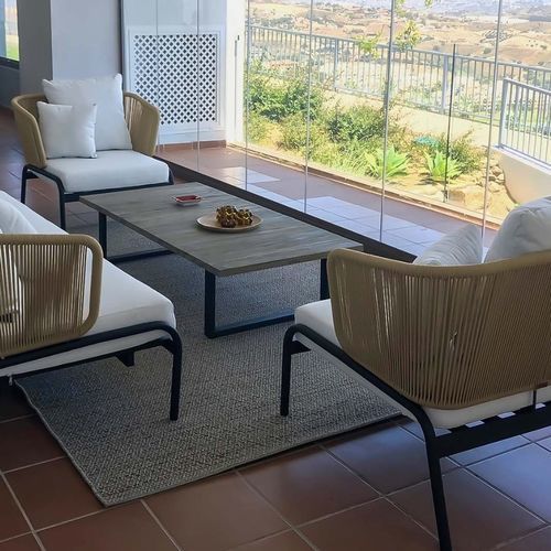 Современное кресло - STELLA - G&G Italia Designer Furniture - из пенополиуретана / из ткани / из водостойкого текстиля