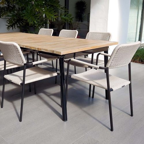 Современное кресло - MAYA - G&G Italia Designer Furniture - из пенополиуретана / из веревки / из алюминия