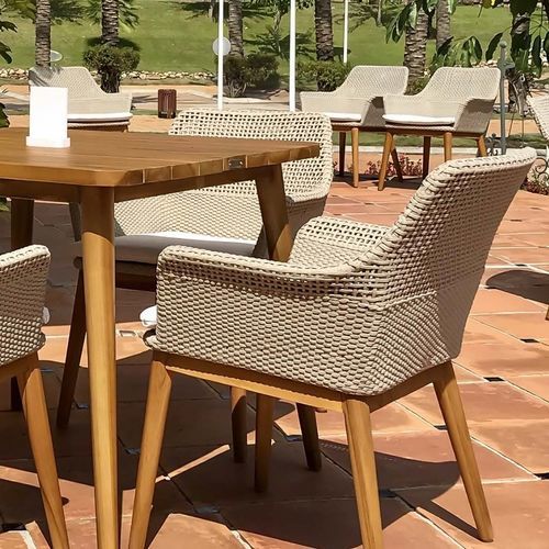 Современный cтул для столовых - TIVOLI - G&G Italia Designer Furniture - для внутреннего применения / для улицы / из алюминия
