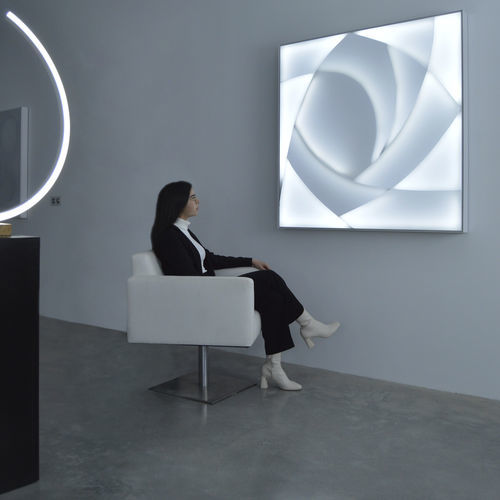 Настенный светильник уникальный дизайн - ROSE - KISSA LAMPS - для интерьера / из экструдированного алюминия / из ПВХ