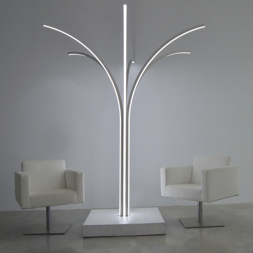 Напольная лампа - PALM - KISSA LAMPS - из экструдированного алюминия / из ламината / уникальный дизайн