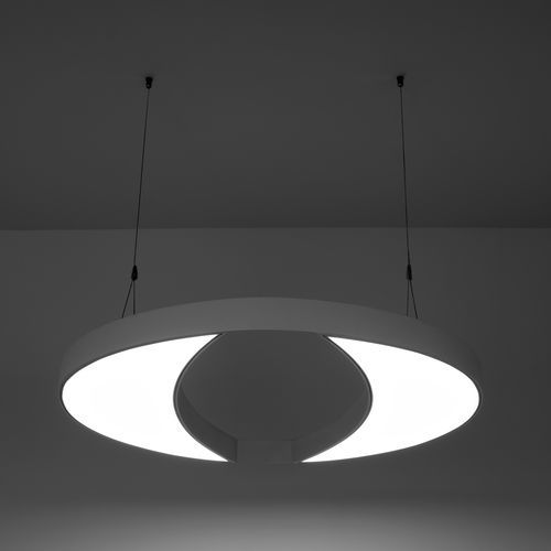 Подвесная лампа - EYE - KISSA LAMPS - из термолакированного алюминия / из ПВХ / уникальный дизайн