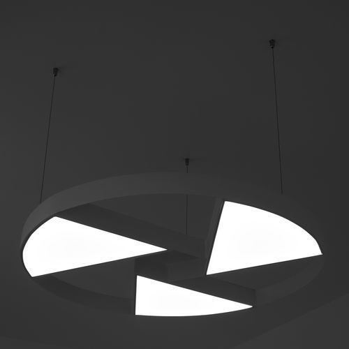 Подвесная лампа - HEXA - KISSA LAMPS - из термолакированного алюминия / из ПВХ / уникальный дизайн