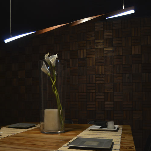 Подвесная лампа - HORIZON - KISSA LAMPS - из экструдированного алюминия / из термолакированного алюминия / уникальный дизайн