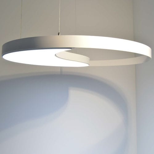 Подвесная лампа - Y&Y - KISSA LAMPS - из термолакированного алюминия / из ПВХ / уникальный дизайн