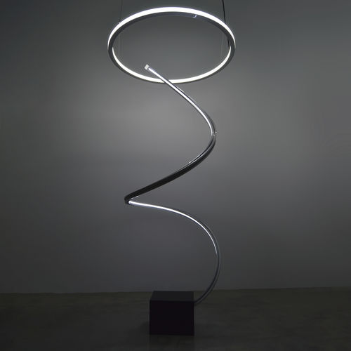 Напольная лампа - INFINITY+ - KISSA LAMPS - из анодированного алюминия / из экструдированного алюминия / уникальный дизайн
