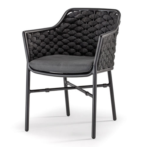 Современный cтул - Panama Armchair - GRATTONI S.R.L. - для наружного применения / из каучука / из веревки