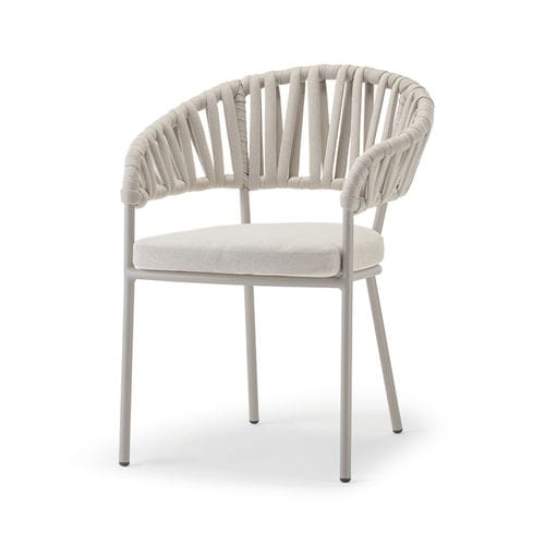 Современный cтул - VICTORY ARMCHAIR - GRATTONI S.R.L. - для наружного применения / из акрила / из ткани