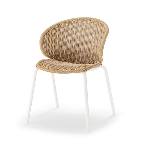 Современный cтул - OCEAN CHAIR - GRATTONI S.R.L. - для наружного применения / из веревки / с основанием из алюминия