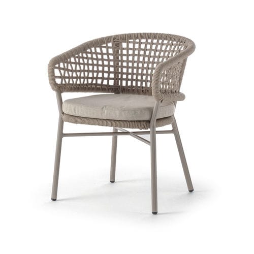 Современный cтул - ATOL ARMCHAIR - GRATTONI S.R.L. - для наружного применения / из акрила / из ткани