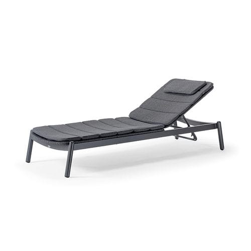 Современный садовый шезлонг - ATOL SUNBED - GRATTONI S.R.L. - из ткани / из полиэстера / из веревки