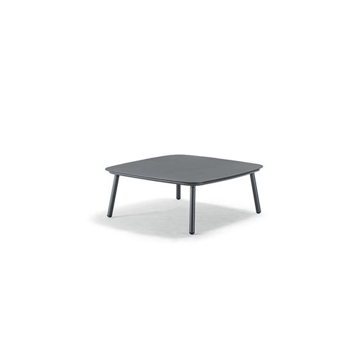 Современный журнальный столик - VENICE COFFEE TABLE - GRATTONI S.R.L. - из алюминия / с основанием из алюминия / прямоугольный