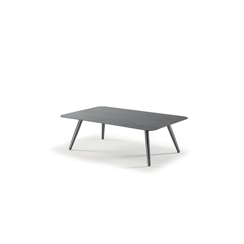 Современный журнальный столик - JOLLY COFFEE TABLE - GRATTONI S.R.L. - из алюминия / с основанием из алюминия / прямоугольный